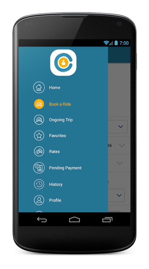 Cabo - Ride Service App screenshot 7